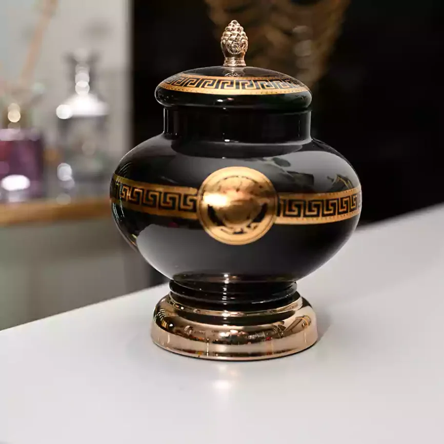 Imperial Noir Kapaklı Kutu