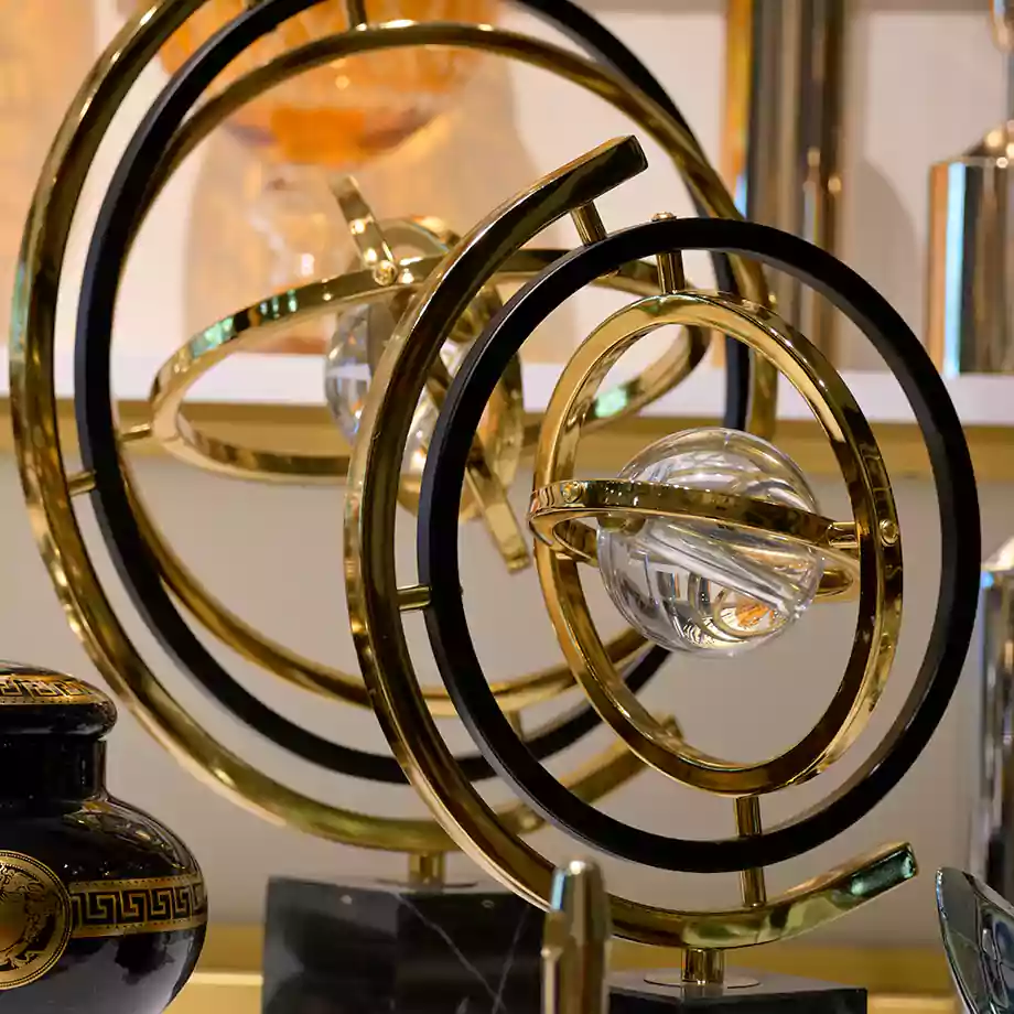 Gold Orbit Dekor Obje - Görsel 2