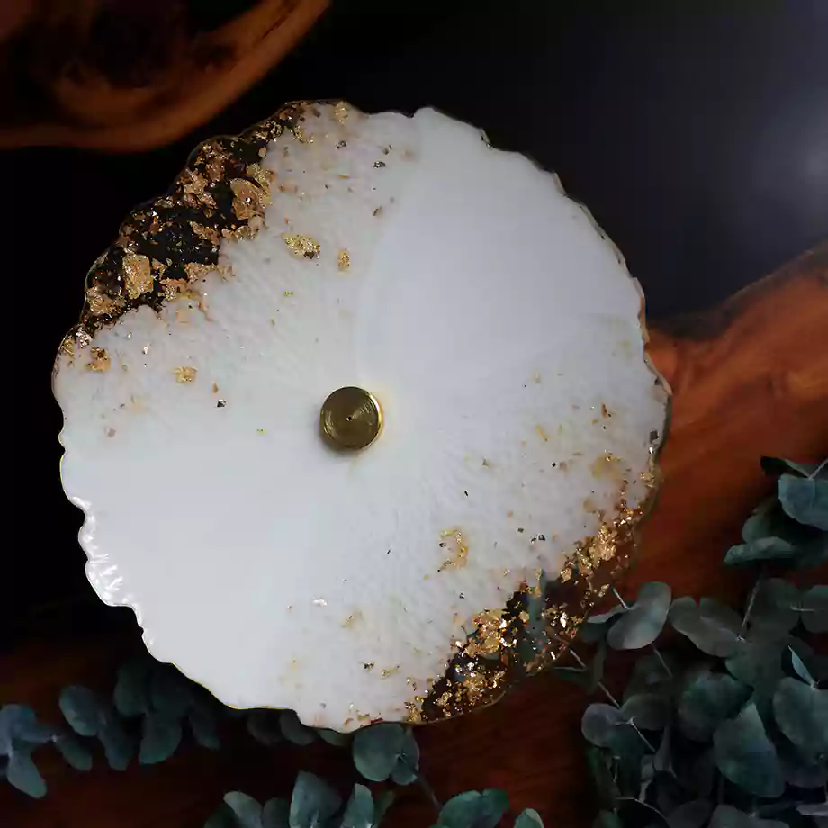Gold Ayaklı Dekoratif Sunum Tabağı - Görsel 5